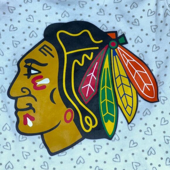 NWOT NHL Chicago Blackhawks Short Sleeve One Piece Size 6-9 Months - Picture 4 of 4